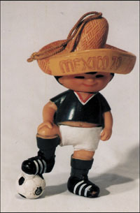 World Cup 1970 Official mascot<br>-- Stima di prezzo: 80,00  --