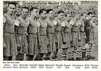 German Football Postcard Schalke 04 from 1940