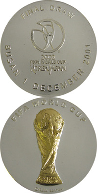 Participation Medal: World Cup 2002.  Final Draw