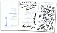 Autographs World Cup 1954<br>-- Estimate: 240,00  --