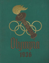 Olympia 1936. Die Olympischen Spiele 1936. Albumtext, Bildauswahl und Bildbeschriftung: Carl Graf Norman. Mit 319 originalen schwarz-wei Fotossammelbildern zu den Olympischen Sommerspielen in Berlin.<br>-- Schtzpreis: 125,00  --