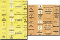 5 Olympic Games London 1948 Tickets<br>-- Estimate: 60,00  --