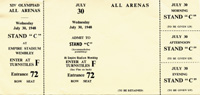 Ticket Olympic Games 1948 London, All Arenas<br>-- Estimation: 75,00  --