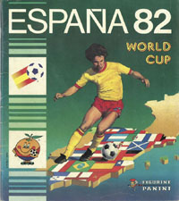 World Cup 1982. Panini Sticker Album<br>-- Stima di prezzo: 100,00  --