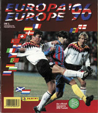 Panini Sticker Album Europa 96<br>-- Estimate: 100,00  --