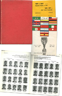 Chile 1962 World Football Championship Whos who.