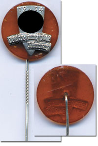 German Olympiade 1934. Participation pin