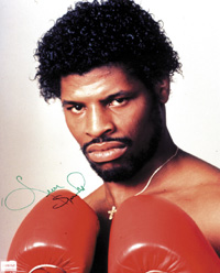 Boxing autograph Leon Spinks
