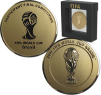 Player Participation Medal: FIFA World Cup 2014<br>-- Stima di prezzo: 600,00  --