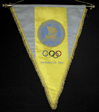 Olympic Winter Games 1964 Team Penannt Sweden