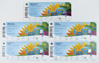 FIFA World Cup 2014. 5 Tickets  German Matches<br>-- Stima di prezzo: 125,00  --