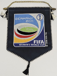 FIFA pennants Women's World Cup 2011<br>-- Estimate: 100,00  --