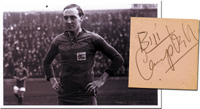 (1887-1955) Originalsignatur auf Blancobeleg von Harold A. Walden (GBR). Fuball-Olympiasieger 1912 mit Grobritannien. 6,8x6,8 cm.<br>-- Schtzpreis: 100,00  --