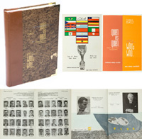 World Cup 1962. FIFA Book Whos who Chile 1962<br>-- Estimate: 600,00  --