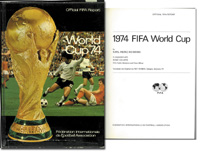 Official FIFA Report World Cup 74 Germany. English Edition.