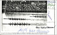 Olympic Games Berlin 1936 Rowing Autographs