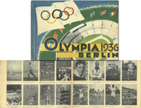 Olympic Games 1936. Swedish Sticker-Album<br>-- Estimate: 125,00  --