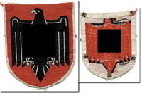 Olympic Games 1936. German Cloth badge<br>-- Stima di prezzo: 140,00  --