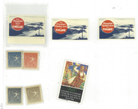 Olympic Games 1940. 8 Advertising Stamps Vignette