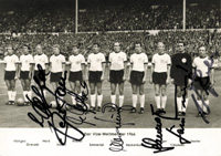 Autograph Football World Cup 1966 Vize Germany<br>-- Stima di prezzo: 40,00  --