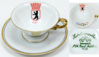Olympic Games Berlin 1936. Coffee Cup with saucer