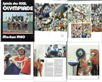 Olympic Games 1980 Autographe GDR Report<br>-- Estimation: 90,00  --