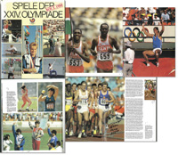 Olympic Games 1988 GDR Report Autographed<br>-- Estimatin: 75,00  --