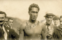Autograph Olympic Games 1920 swimming Kahanamoku<br>-- Estimation: 600,00  --