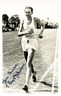 Olympic Games 1948 atheltics Autograph Great Brit<br>-- Stima di prezzo: 100,00  --