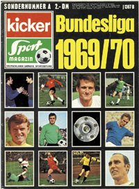 Kicker Sonderheft Bundesliga 1969/70. --SEHR SCHNES EXEMPLAR!!.<br>-- Schtzpreis: 80,00  --