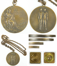 Winner's Bronze Medal Olympic Games 1972 Sweden