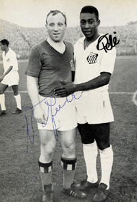 Autograph World Cup Champion 1970. Pele<br>-- Estimate: 125,00  --