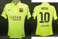 FC Barcelona match worn shirt Messi Championsleag<br>-- Estimate: 7500,00  --