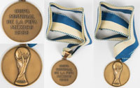 World Cup 1986 France Winner medal Joel Bats<br>-- Stima di prezzo: 9500,00  --