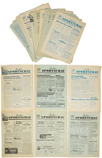 Football Programm 1949-1953 32x 1860 Mnchen