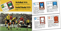 Collector cards album from Bauer 1970. Football m<br>-- Estimation: 160,00  --