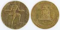 Olympic games Berlin 1936. Participation medal<br>-- Estimation: 180,00  --