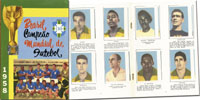 Brasil Campeao Mundial de Futebol 1958.