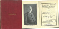 Spaldings Official Athletic Almanac for 1905. Olympic Games Number. (Official Report). Privates Exemplar von Alonzo A.Stagg!.