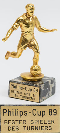 Best Player 1989 Switzerland Trophy YB Bern<br>-- Stima di prezzo: 150,00  --