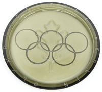 Olympic Games 1936. Commemorative Glass Dish