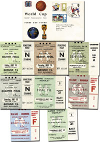 World Cup 1966 8 Tickets<br>-- Estimation: 400,00  --