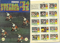 Rare Belgian Football Sticker Album 1974 Vanderho