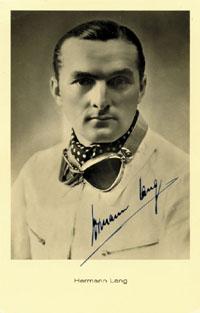 Formula 1 Autograph. Hermann Lang Gand Prix<br>-- Estimate: 70,00  --