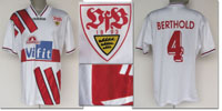 match worn football shirt VfB Stuttgart 1990s<br>-- Stima di prezzo: 500,00  --