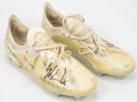 Original match worn Spielerschuhe von der sterreichischen Nationalmannschaft. Getragen von Martin Harnik in einem Spiel fr die sterreichische Nationalmannschaft zwischen 2016 und 2021. Schaub ist 29-facher Nationalspieler. Schuhe fr Schaub handgefertig