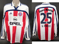 match worn football shirt Bayern Munich 2000/2001