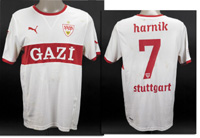match worn football shirt VfB Stuttgart 2011/2012