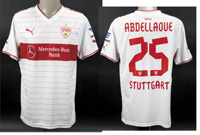 match worn football shirt VfB Stuttgart 2013/2014