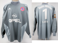 match worn football shirt Bayern Munich 2001/02<br>-- Stima di prezzo: 480,00  --